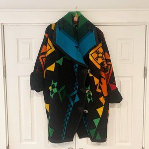 Pendleton-Like Wool Coat